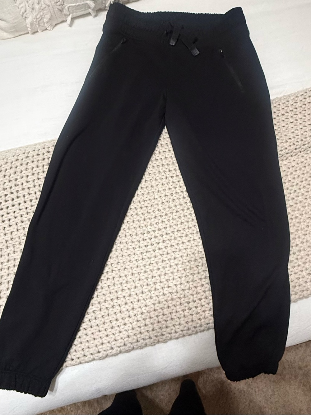 Athleta Black Lounge-Flex Jogger